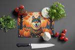 NEW Akita Fall Glass Cutting Board Decorative Tempered Glass Kitchen Cutting and Serving Board Large Size Chopping Board