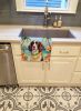 English Springer Spaniel Luau Kitchen Towel Dish Cloths Guest Hand Towel Decorative Bathroom Towel for Face,Tea, Dishcloth, Kitchen and Bath