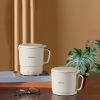 Portable Travel Kettle, Collapsible Electric Hot Pot, Mini Heating Cup with Insulation,  Dual Voltage,  Airplane & High-Speed Train Friendly